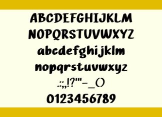 Action Cartoon Font preview image 2