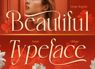 Arome Font preview image 3