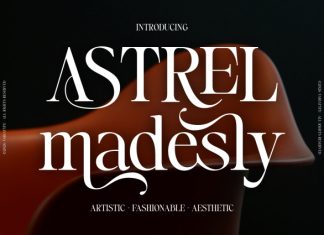 Astrel Madesly Font preview image 1