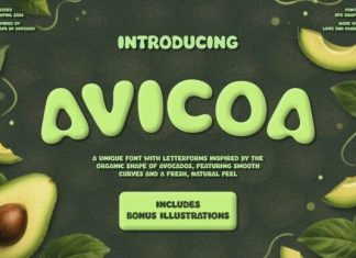 Avicoa Font preview image 1