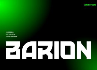 Barion Font preview image 1