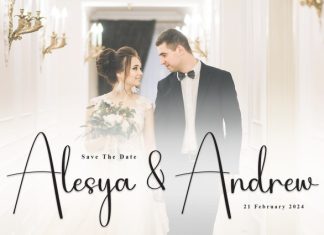 Birthday Signature Font preview image 2
