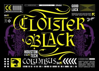 Black Morgana Font preview image 2