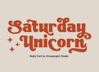 Blubly Font preview image 2