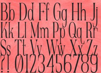 BronzeCopper Font preview image 3