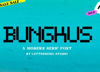 Bungkus Font preview image 1