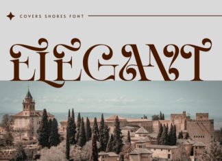COVERS SHORES FONT preview image 3