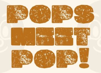 CS Broken Stamp Font preview image 3