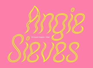 CS Caustic Stippled Font preview image 2