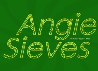 CS Decland Stippled Font preview image 2