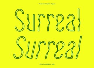 CS Devious Stippled Font preview image 3