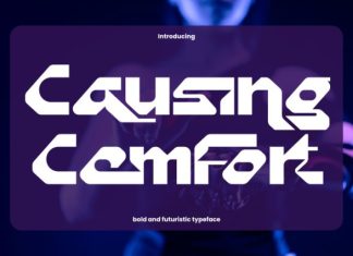 Causing Comfort Font preview image 1