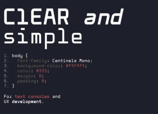 Centinela Mono Font preview image 2