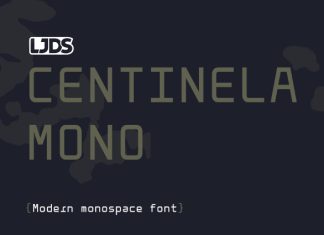 Centinela Mono Font preview image 1