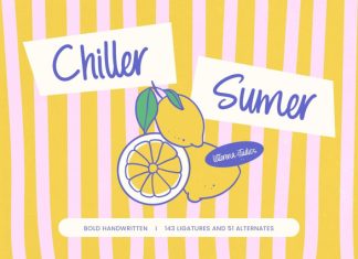 Chiller Sumer Font preview image 1