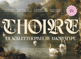 Choire Font preview image 1