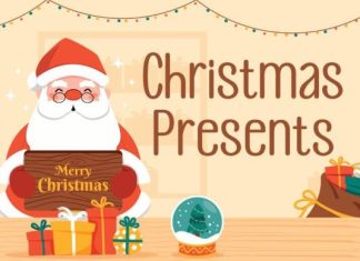 Christmas Housemate Font preview image 3