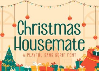 Christmas Housemate Font preview image 1