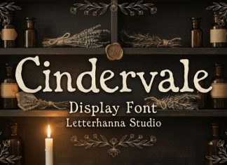 Cindervale Font preview image 1