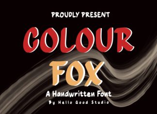 Colour Fox Font preview image 1
