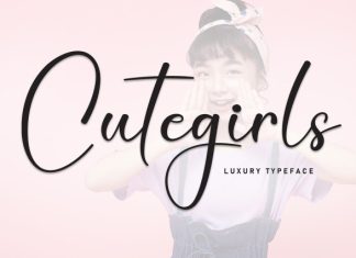 Cutegirl Font preview image 1