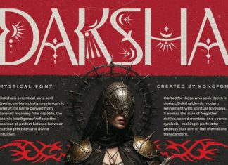 Daksha Font preview image 1
