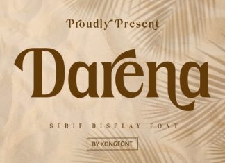 Darena Font preview image 1