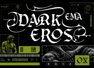 Dark Hermes Font preview image 3