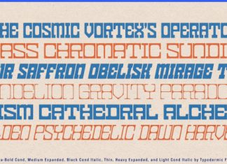 Dividente Font preview image 3