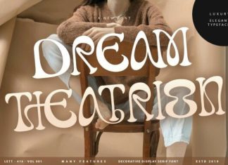 Dream theatrion Font preview image 1