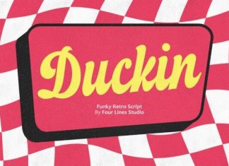 Duckin Font preview image 1