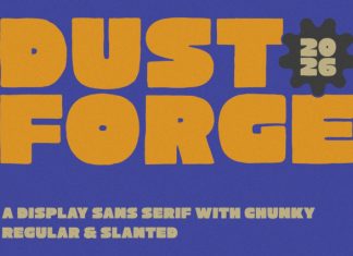 Dust Forge Font preview image 1