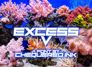 Excess V Font preview image 1