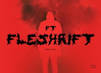 FT Fleshrift Font preview image 1