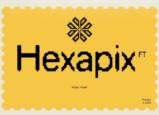 FT Hexapix Font preview image 1