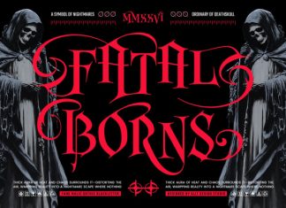 Fang Malic Font preview image 3