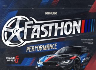 Fasthon Font preview image 1