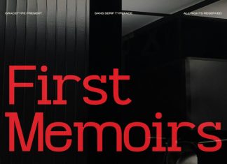 First Memoirs Font preview image 1