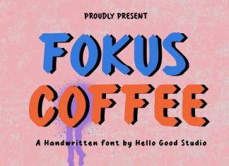 Fokus Coffee Font preview image 1