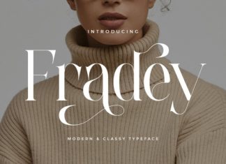 Fradey Font preview image 1
