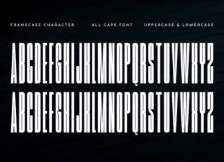 Framecase Font preview image 3