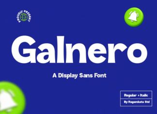 Galnero Font preview image 1