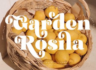 Garden Rosila Font preview image 1