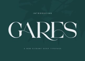 Gares Font preview image 1