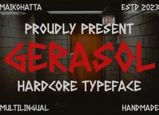 Gerasol Font preview image 1