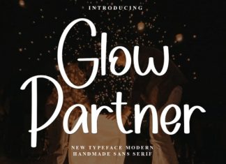 Glow Partner Font preview image 1