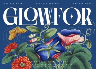 Glowfor Font preview image 1