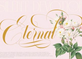Glowing Romance Font preview image 3