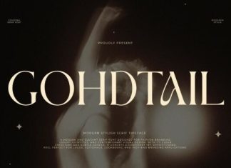 Gohdtail Font preview image 1