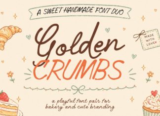 Golden Crumbs Font preview image 1